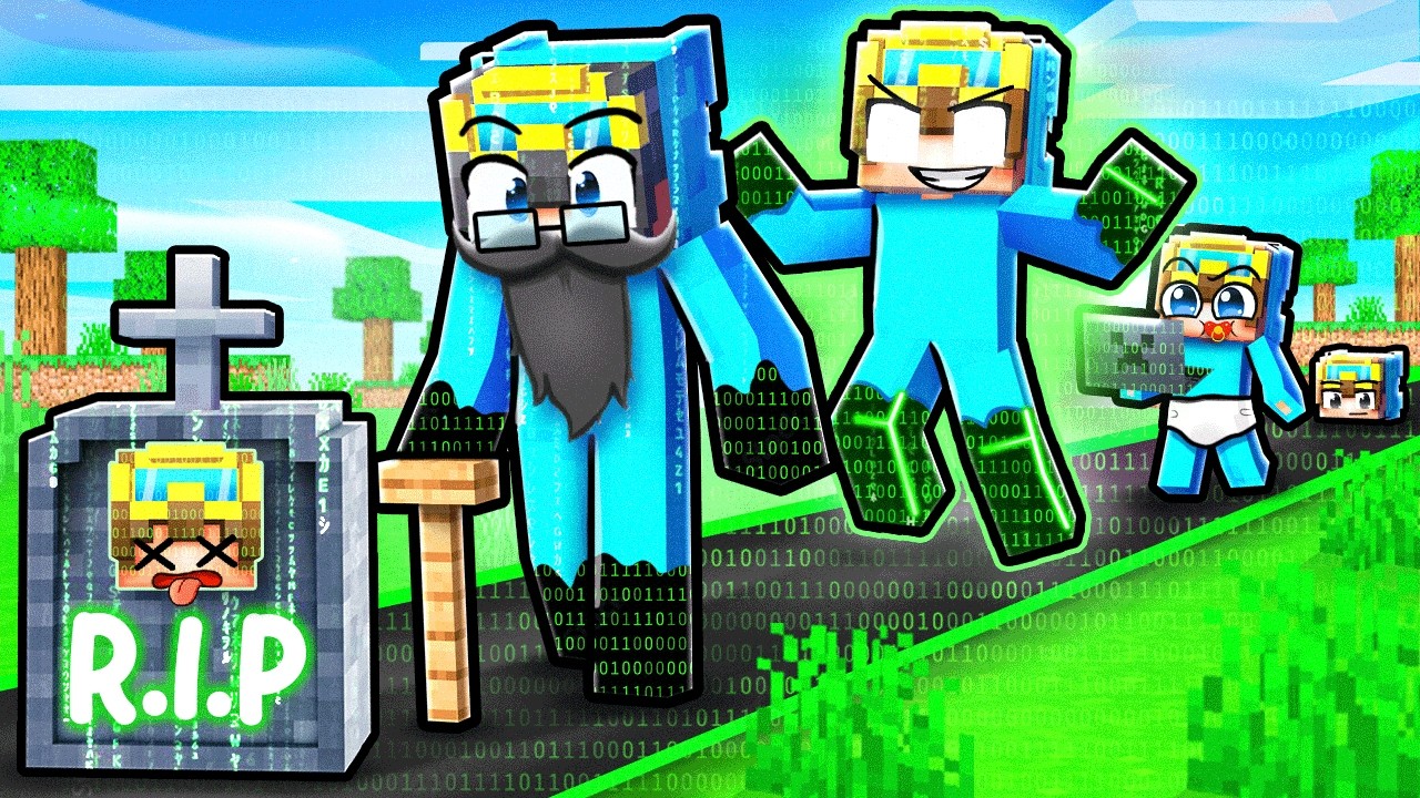Birth to death of a hacker in Minecraft!