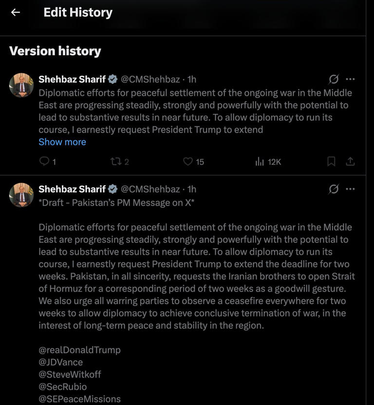 Iran MP mocks Pakistan's America-Iran mediation, says even Shehbaz ...