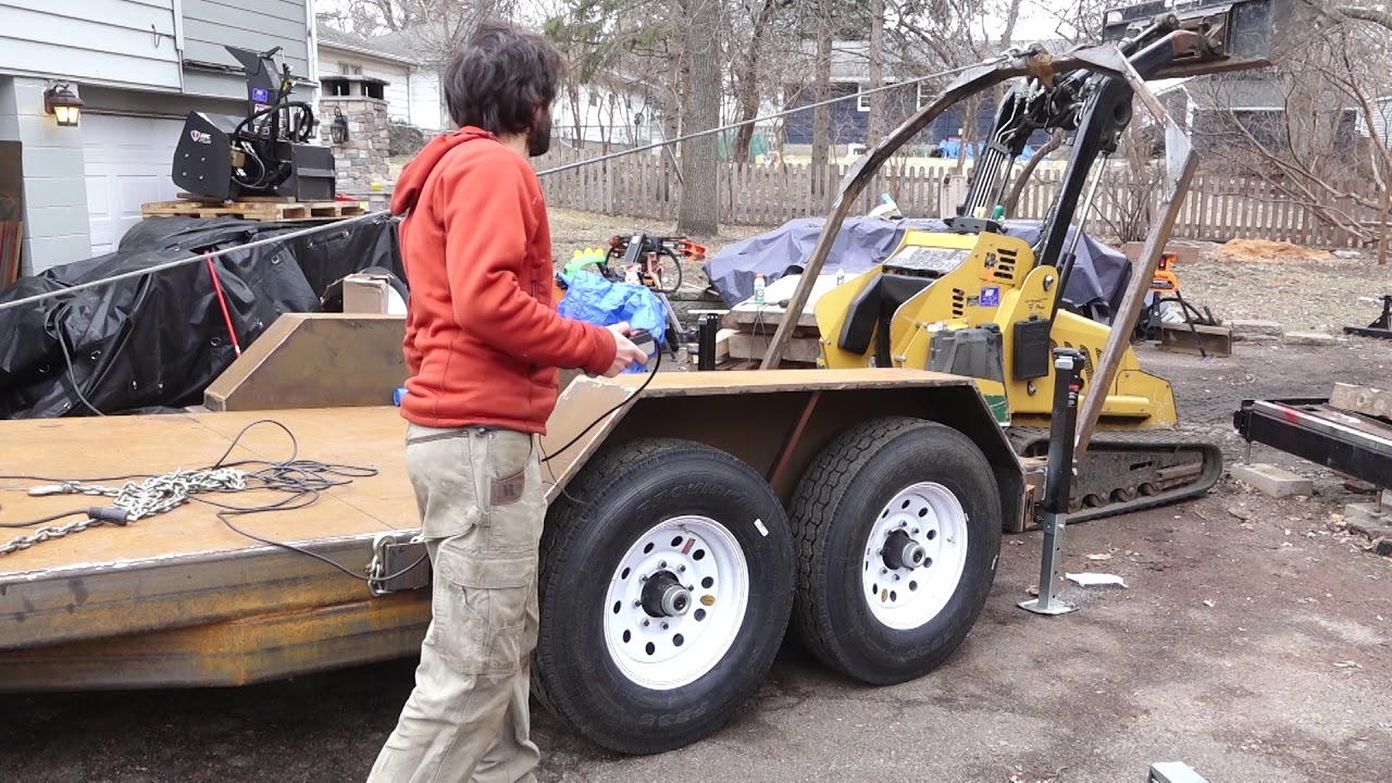 Building a DIY urban logging trailer
