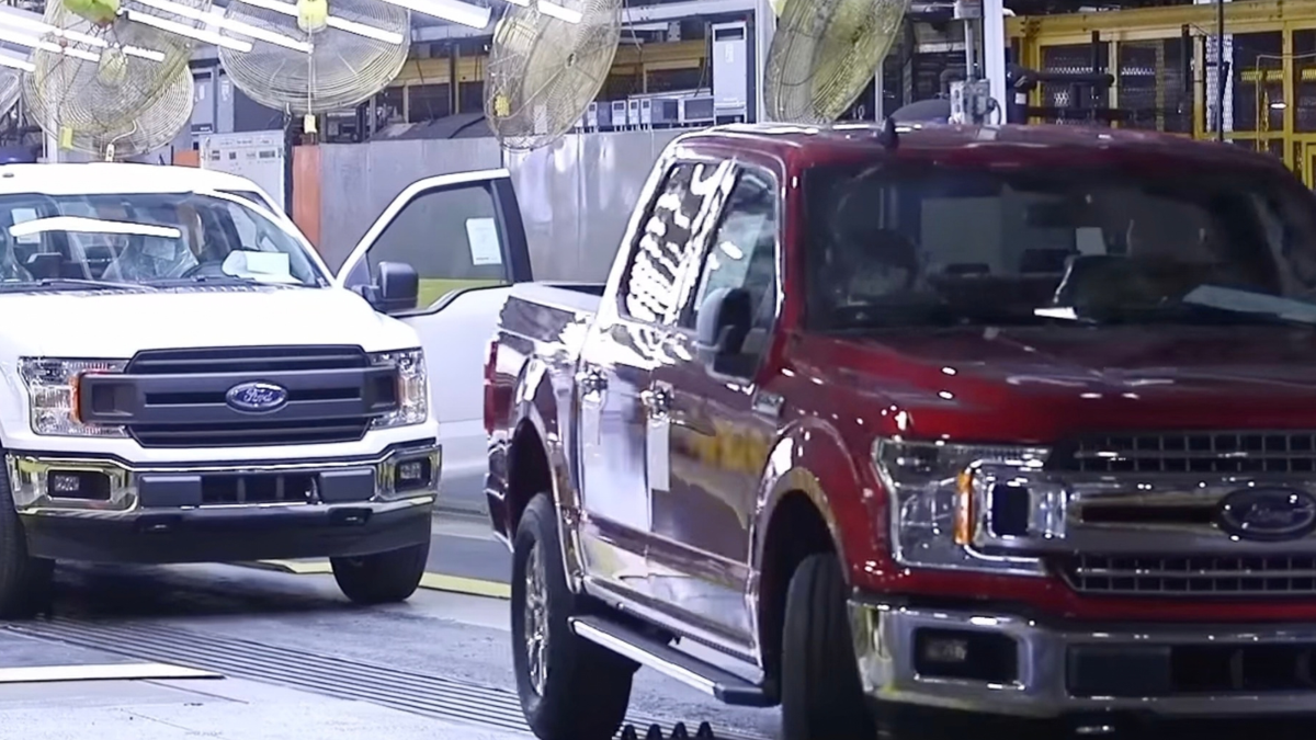 Inside the Ford factory that makes America's favorite pickup truck