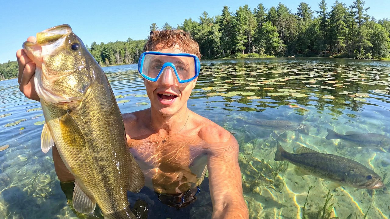 3 days fishing bass paradise - big bass, snorkeling & campfire cookout