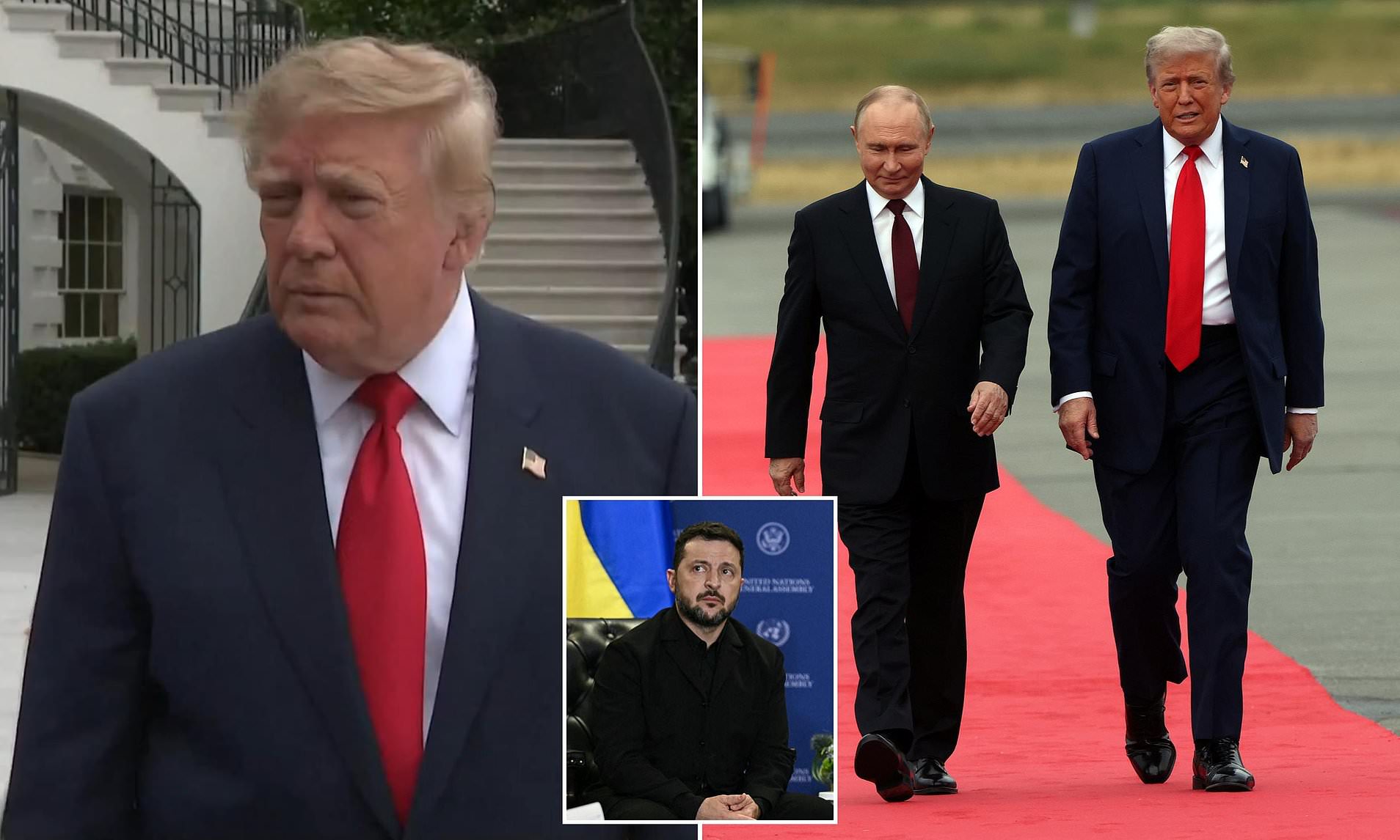 Trump tells Ukraine to get a new leader as he lashes out at Zelensky ...