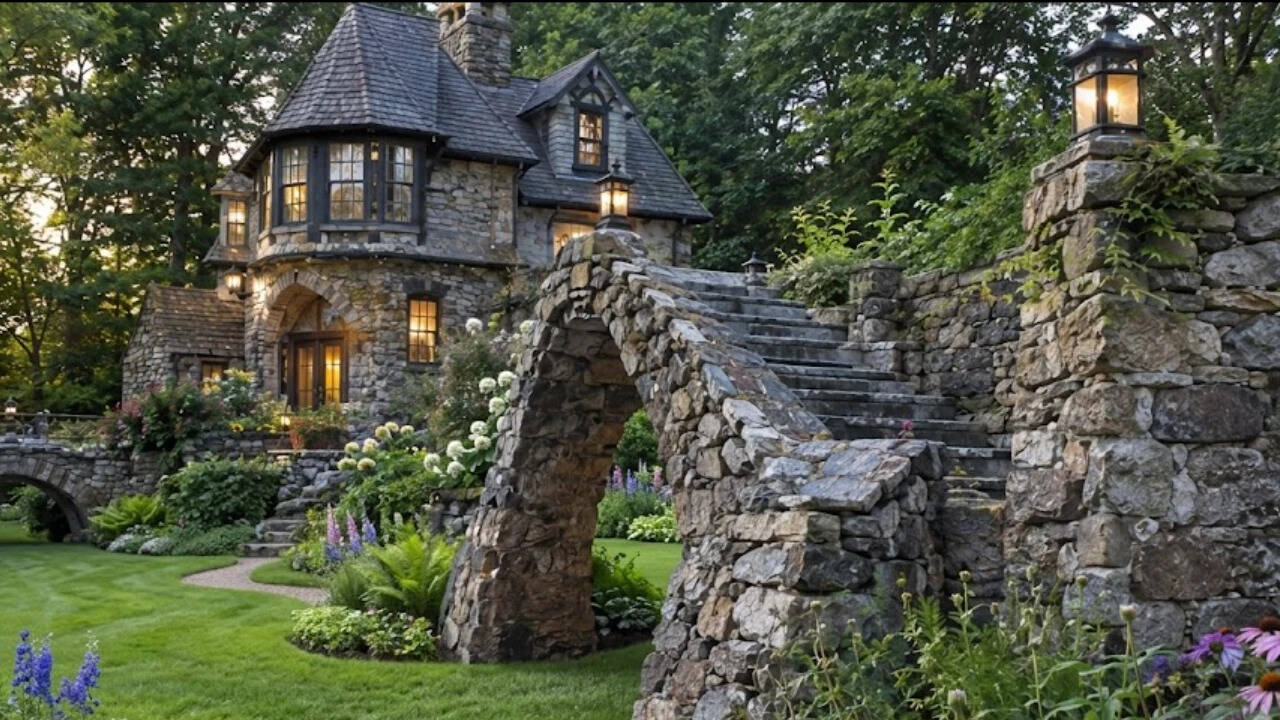 Scrap-built Hudson Valley castle: Couple spends 47 years hand-building ...