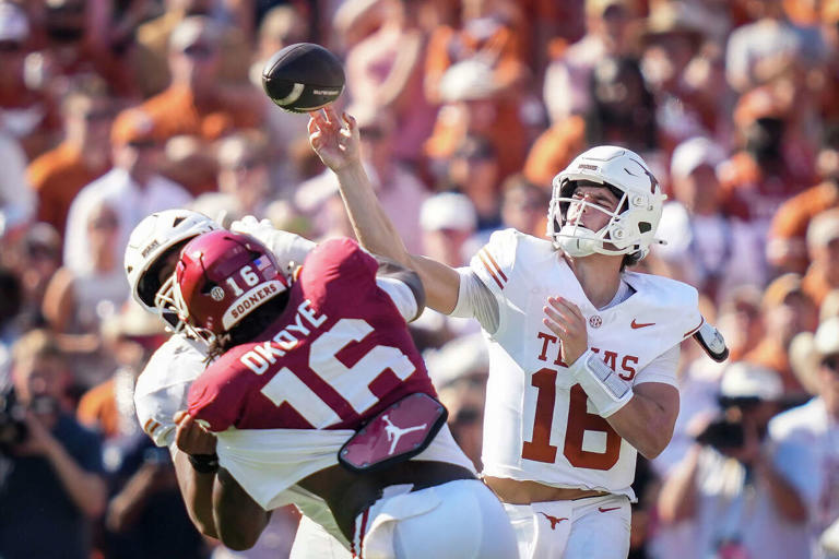 Oklahoma kicker Tate Sandell's walk-off field goal upends No. 1 Texas ...