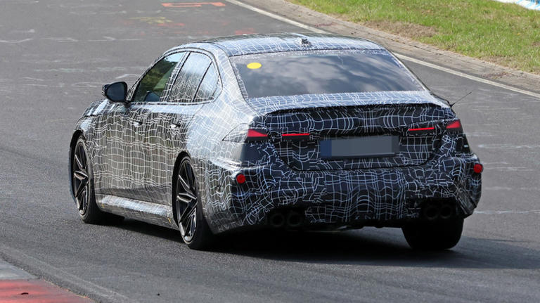 BMW M5 is getting a snoutier, toothier Neue Klasse facelift