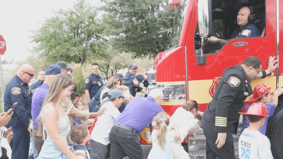 New engine gets 1800s-style push-in at Las Vegas Fire Station 43 open house