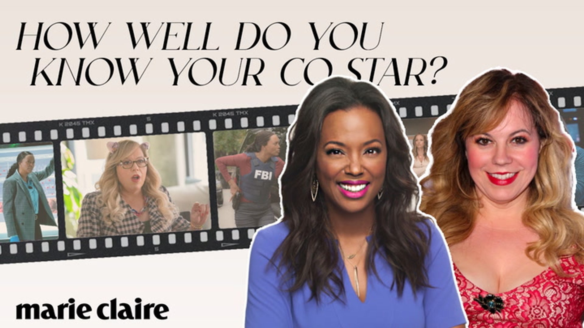Kirsten Vangsness and Aisha Tyler | How well do you know your co-star ...