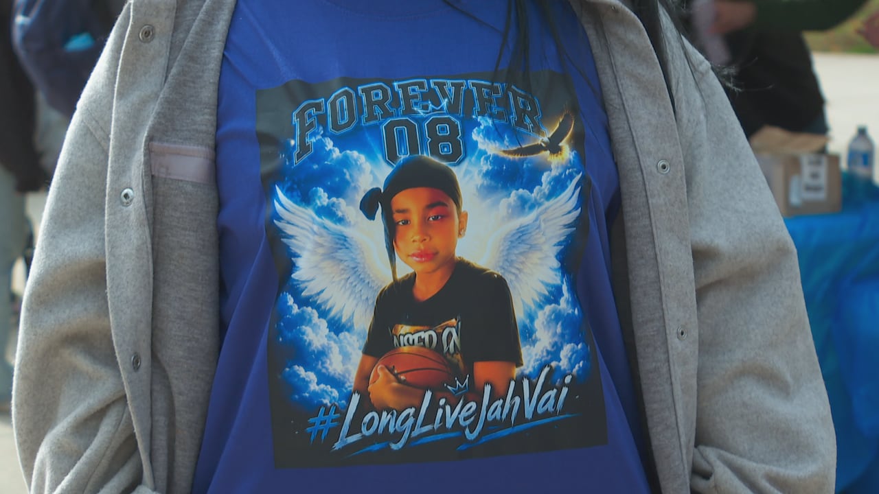 Memorial held for Toronto boy shot and killed by stray bullet in 2025