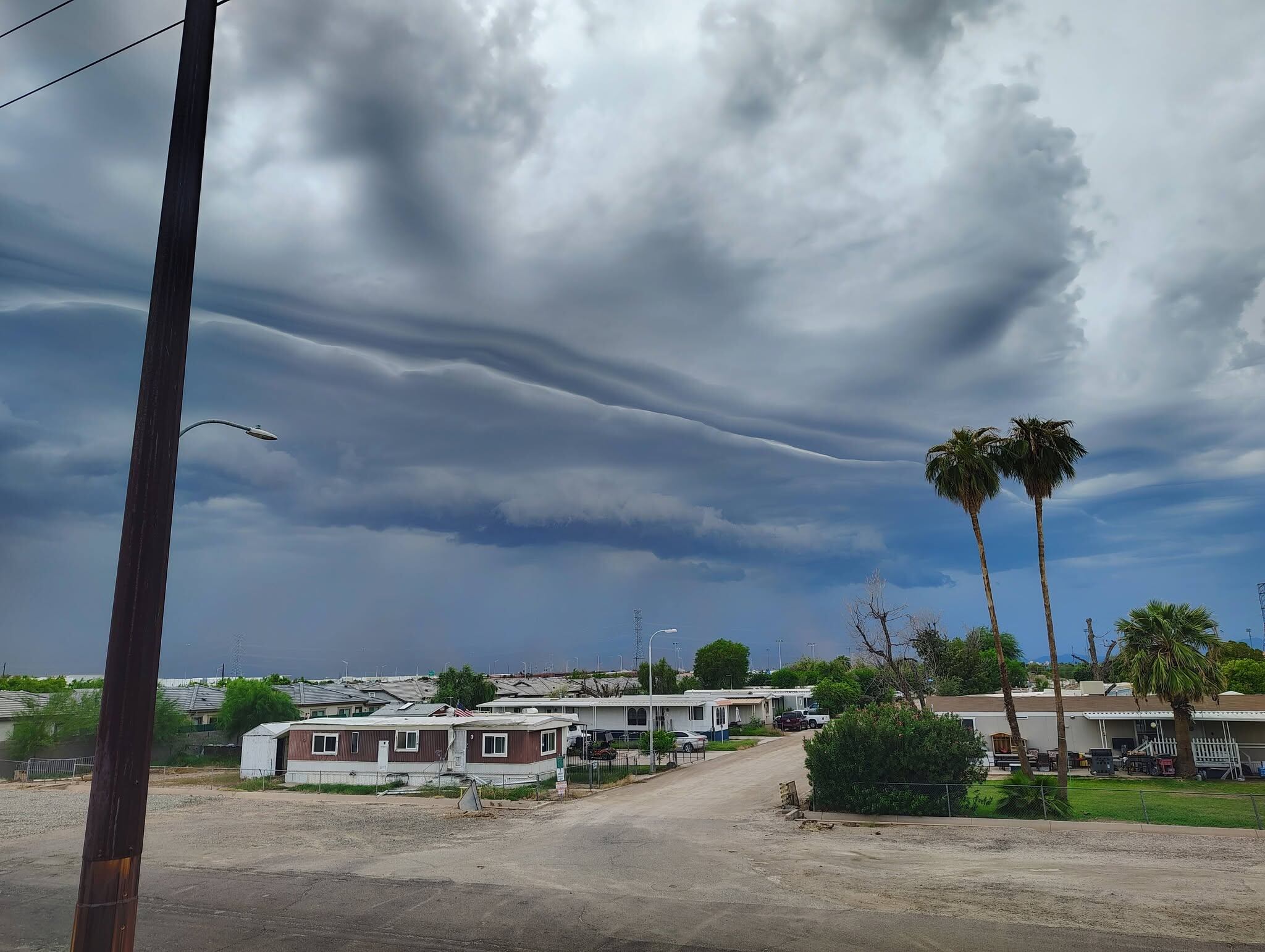 Dust storm, rain hit Phoenix area as Tropical Storm Rachel neared Baja ...