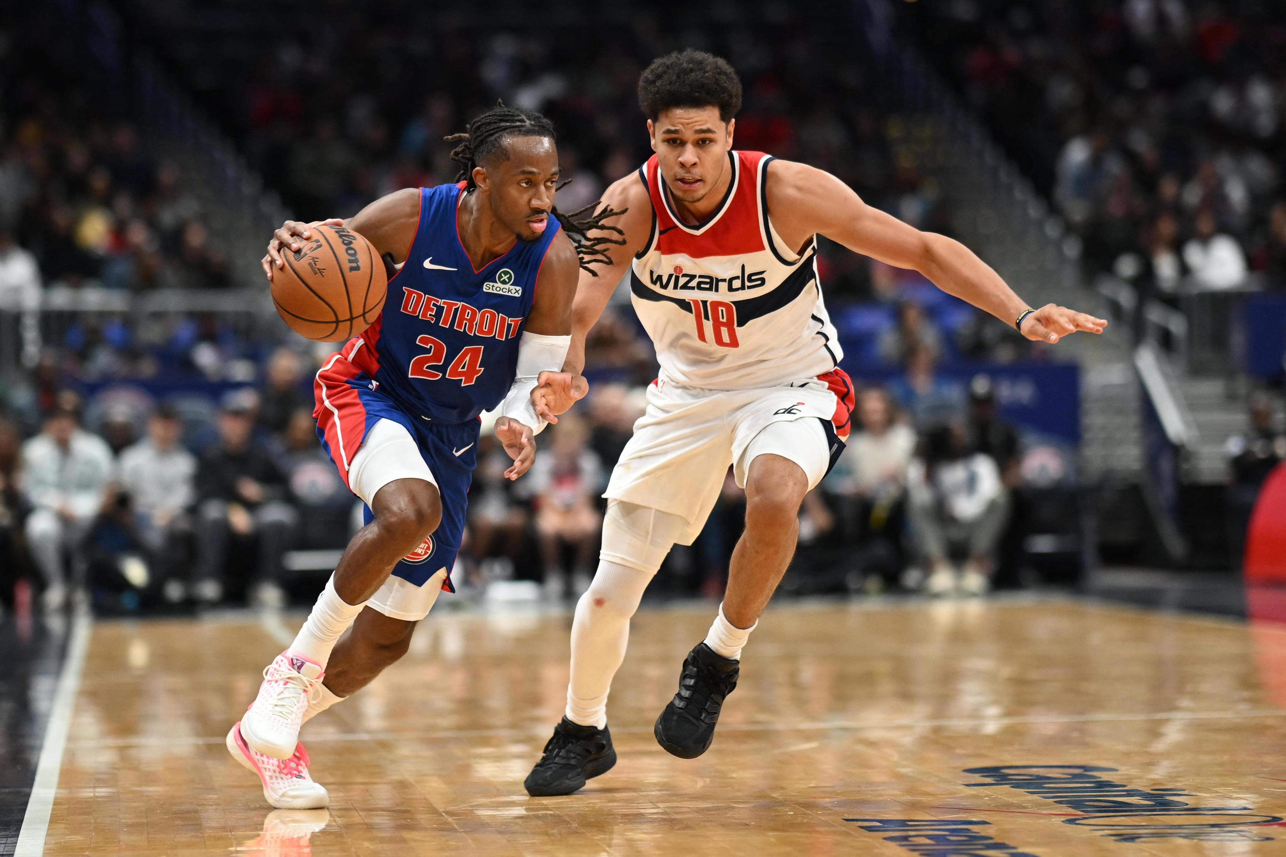 Pistons rally from 20 down, lose to Wizards in second preseason game