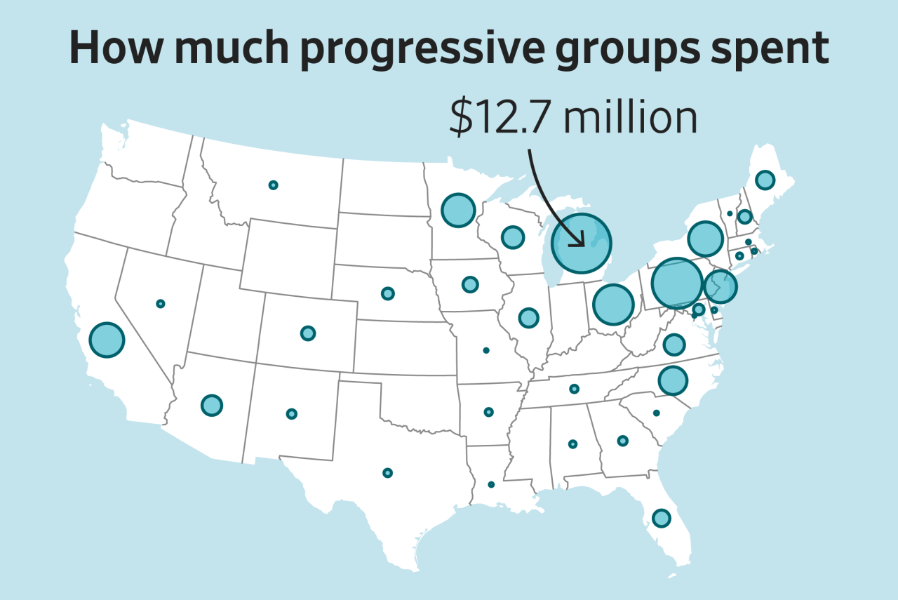 The crew of virtually unknown donors powering the rise of the new left
