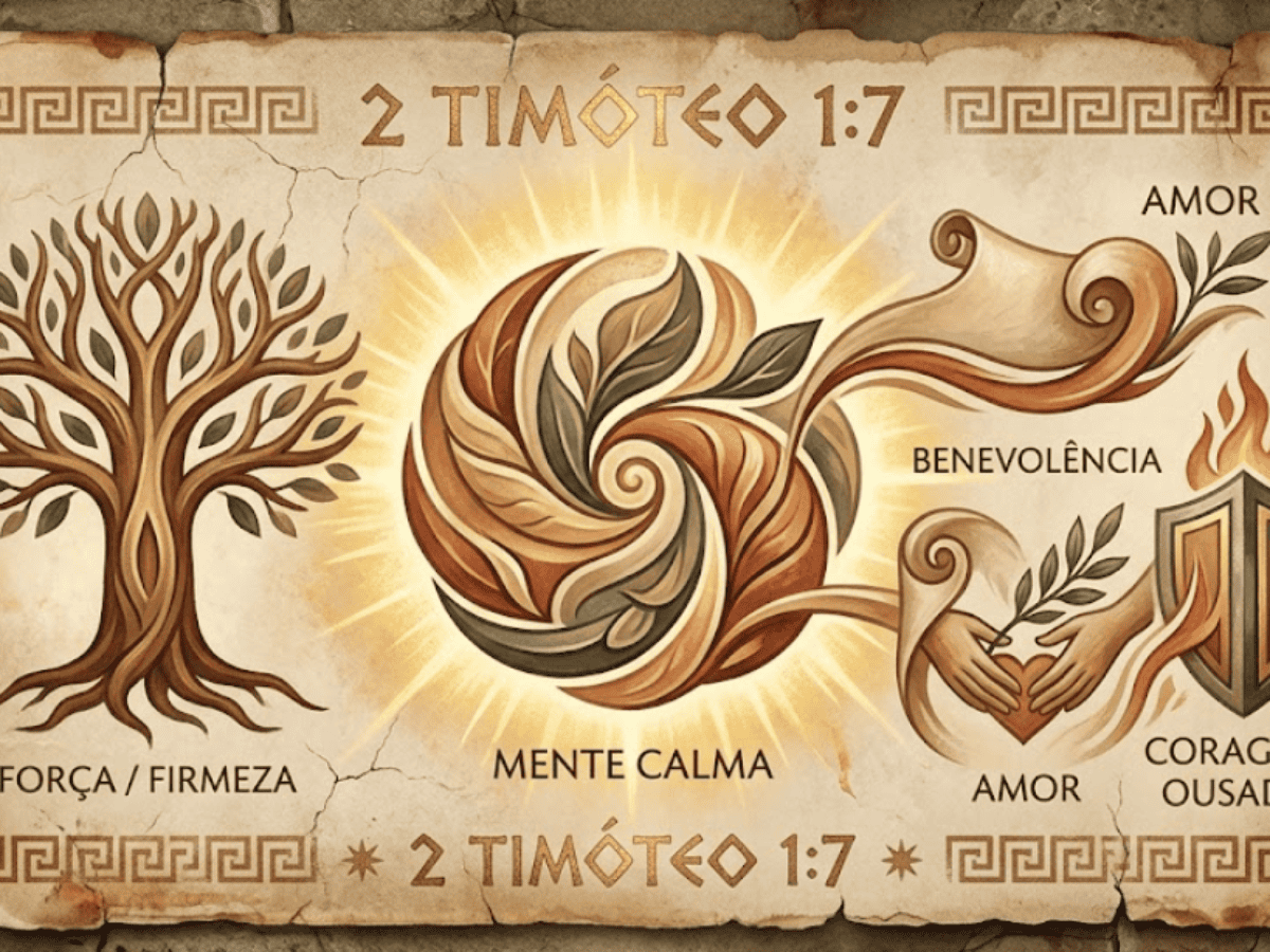 2 Timóteo 1:7 e a coragem interior: poder, amor e domínio próprio ...