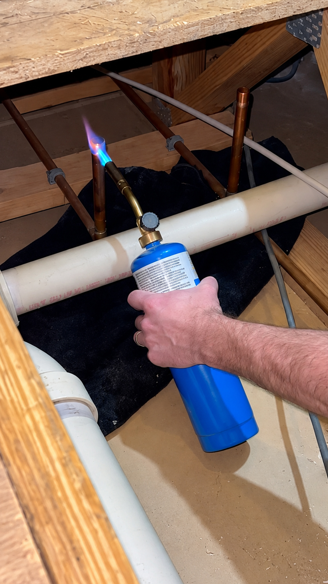 My first attempt at plumbing repair