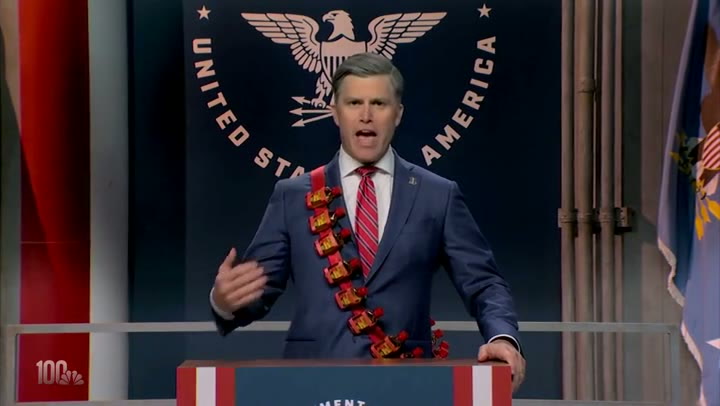 SNL’s Colin Jost roasts Pete Hegseth’s livestream execution plan with ...