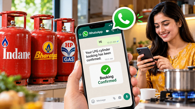 LPG cylinder booking: How to book Indane, Bharat Gas and HP Gas via ...