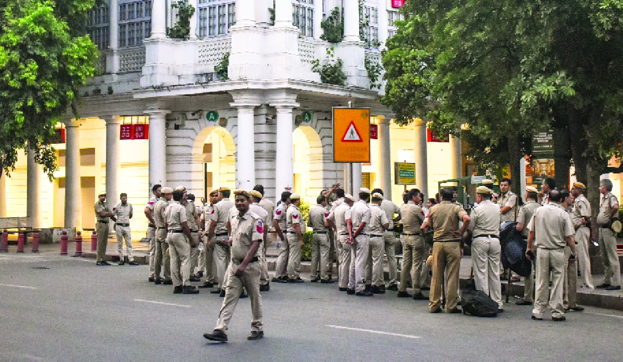 BJP ex-MLA's daughter detained amid Delhi crackdown on anti-CEC protest