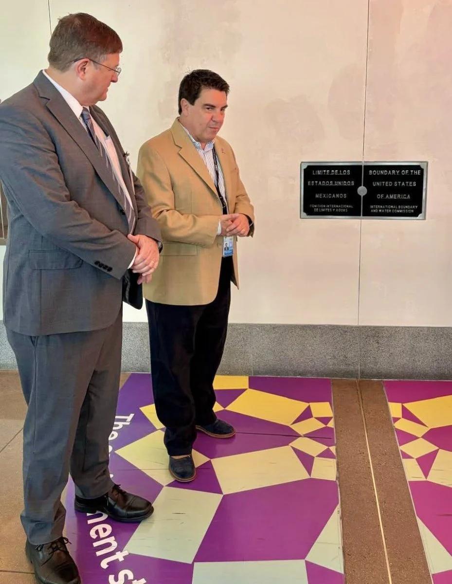 US Consul General Lance Hegerle tours Cross Border Xpress