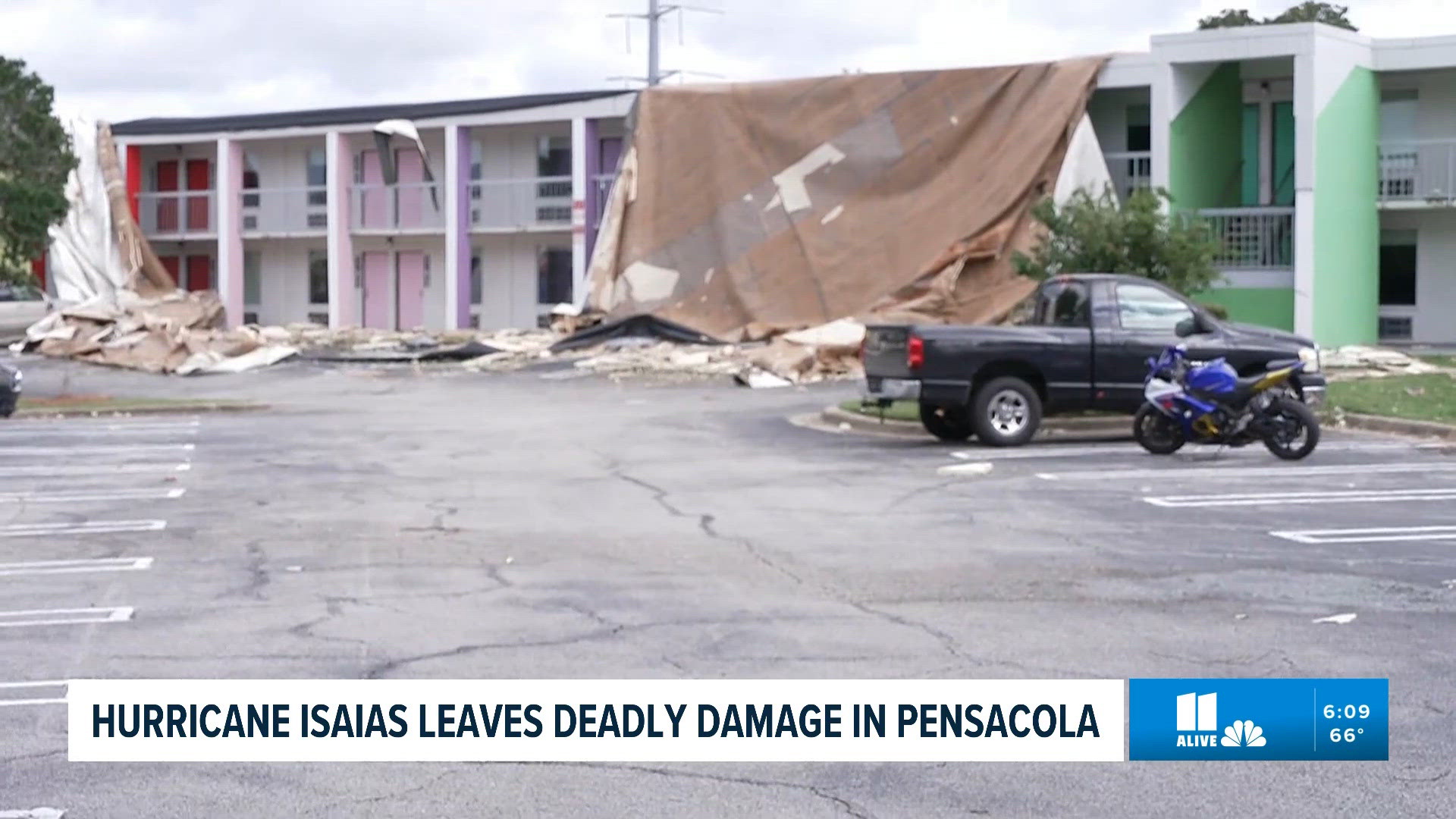 Hurricane Isaias leaves widespread damage in Pensacola