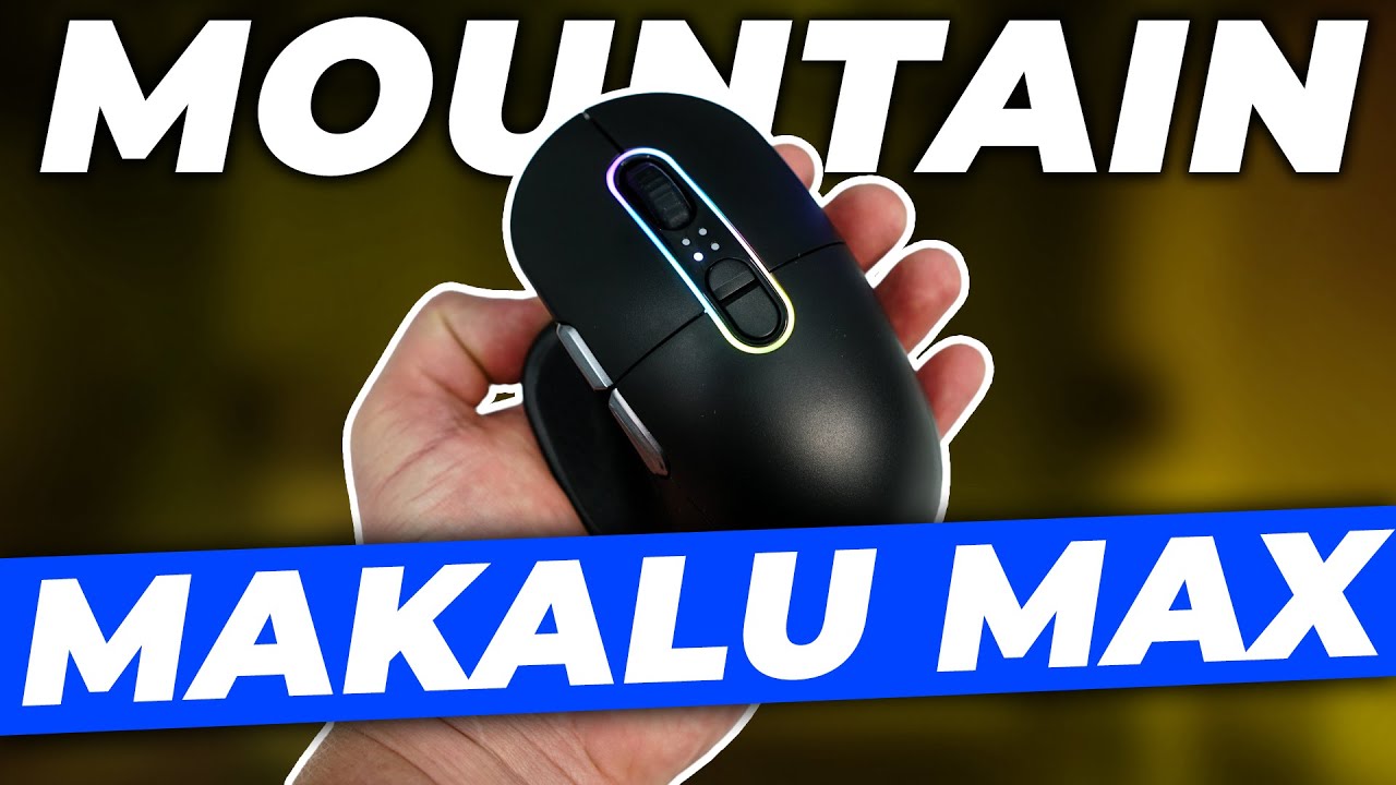 Super customizable mouse - Mountain Makalu Max