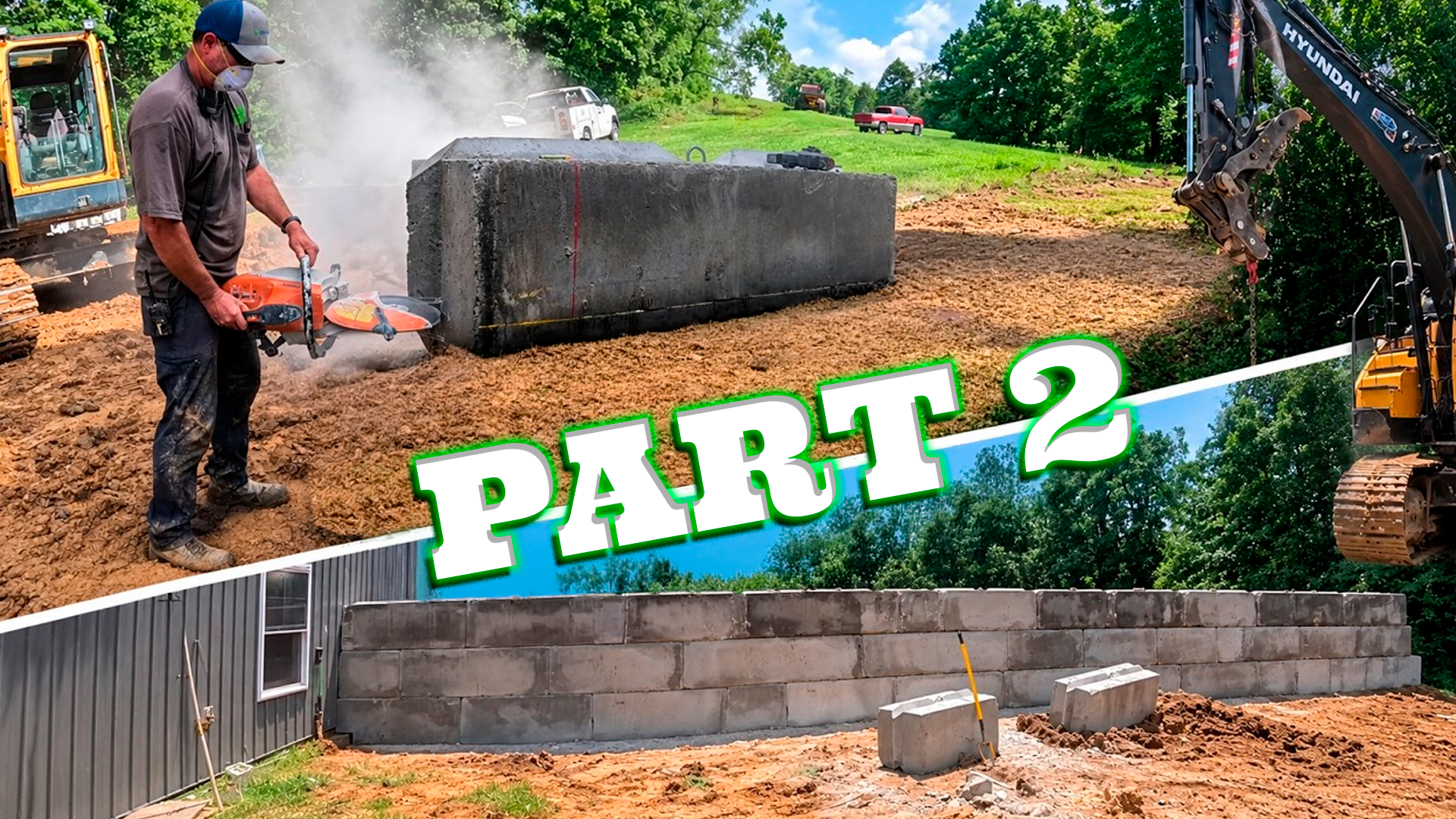 Zero room for error: final wall stacking