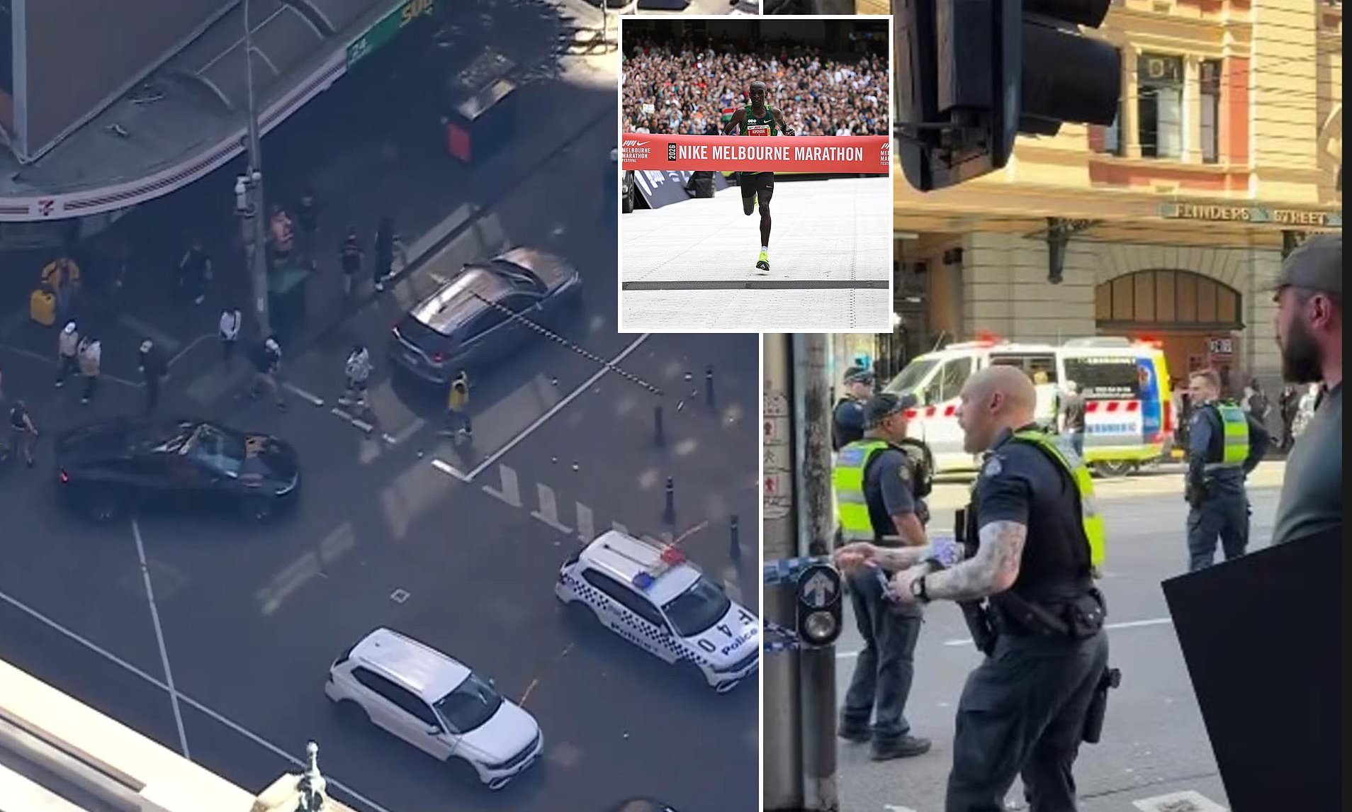Woman struck by vehicle near Melbourne Marathon prompting police to ...