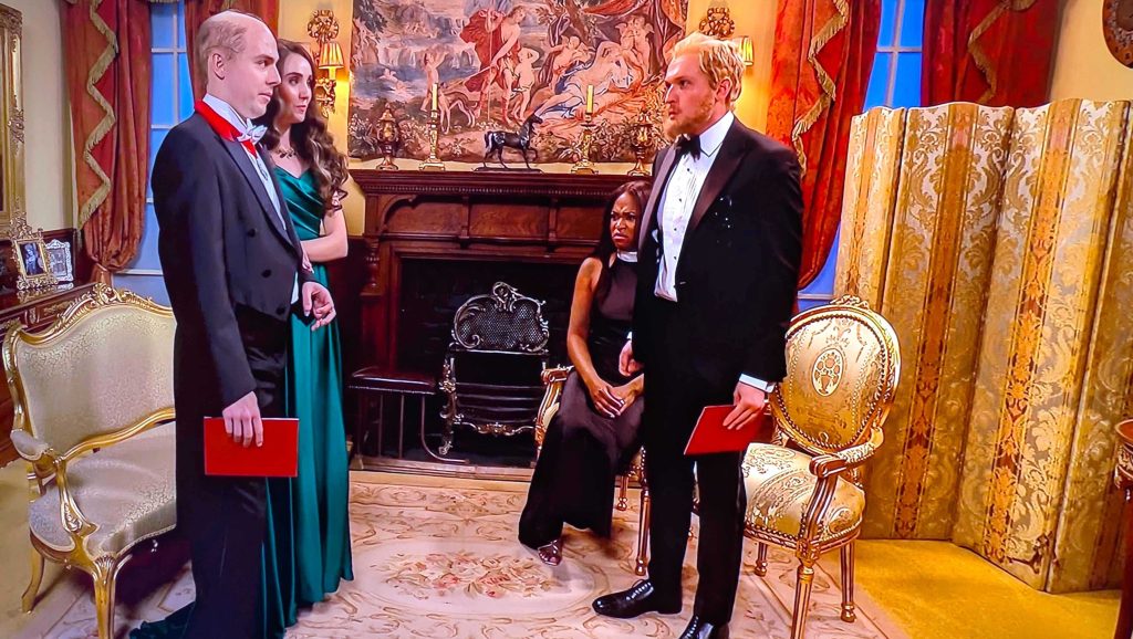 'SNL UK' cold open features Prince William & Prince Harry face-off