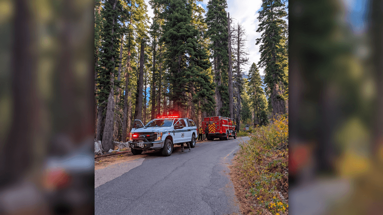 Forward progress stopped on Upper Fire near South Lake Tahoe