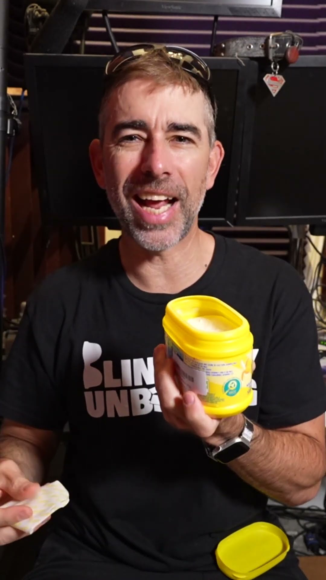 I put what in my mouth?– a blind guy unboxing