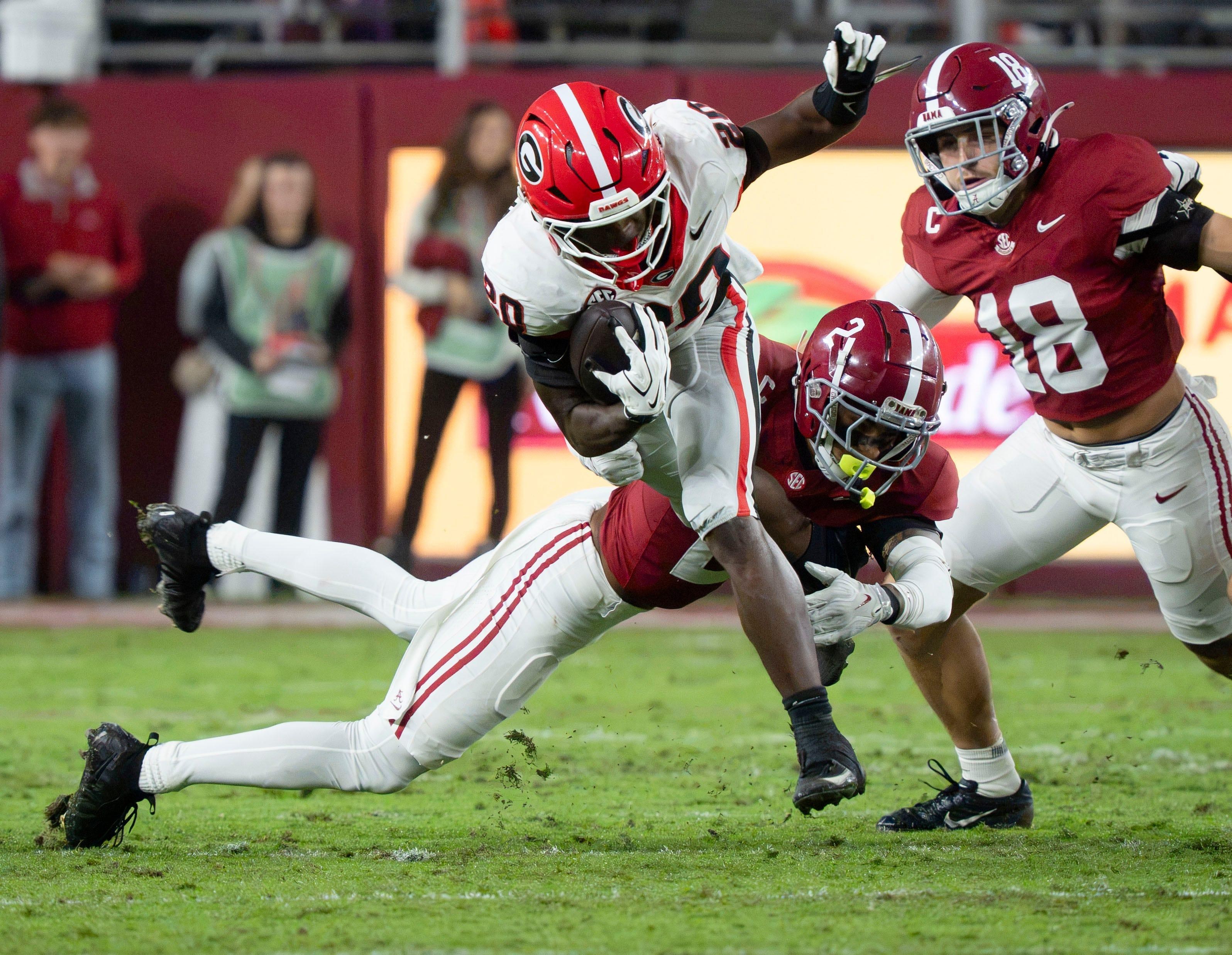 Georgia 20, Alabama 17: ‘Dawgs and Tide trade punches in a game someone ...