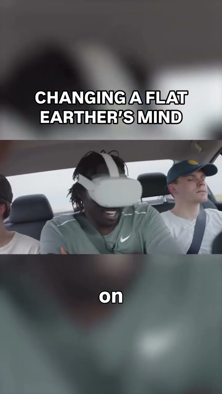 Witnessing a flat earther's mind change