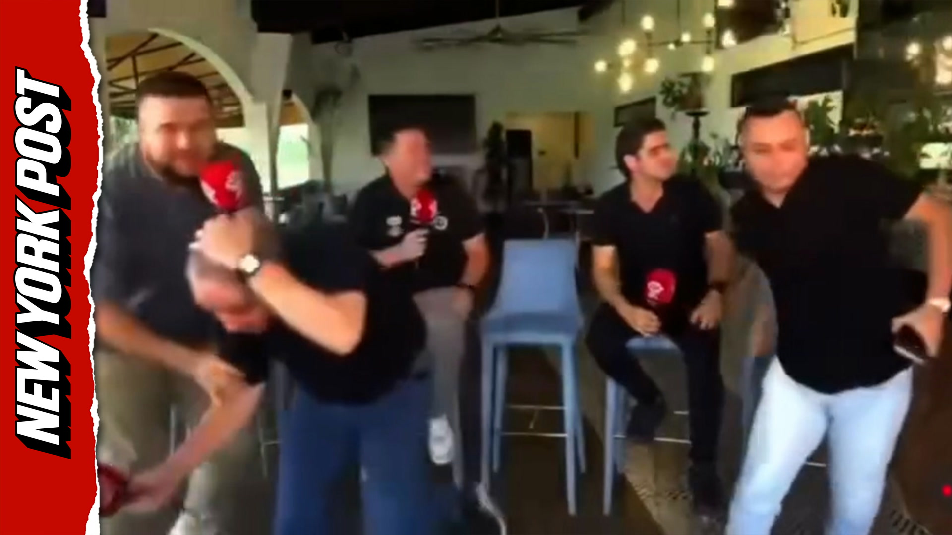 Panama reporters shocked and confused as 7.7 earthquake hits during ...