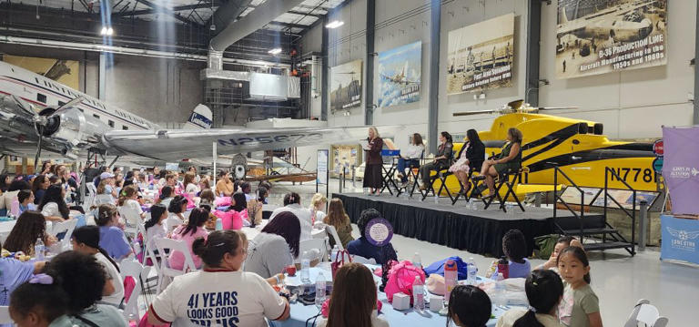 Lone Star Flight Museum hosts 12th annual Girls in Aviation Day