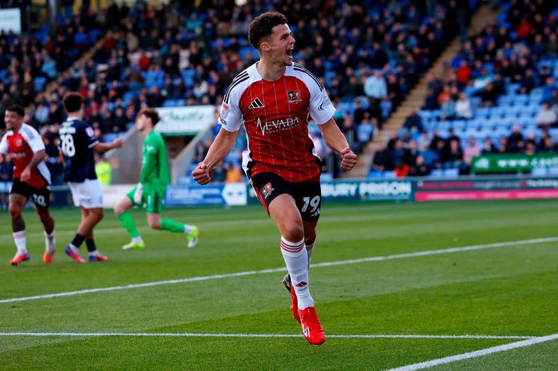 Exeter City end long wait for away win as Sonny Cox scores late winner