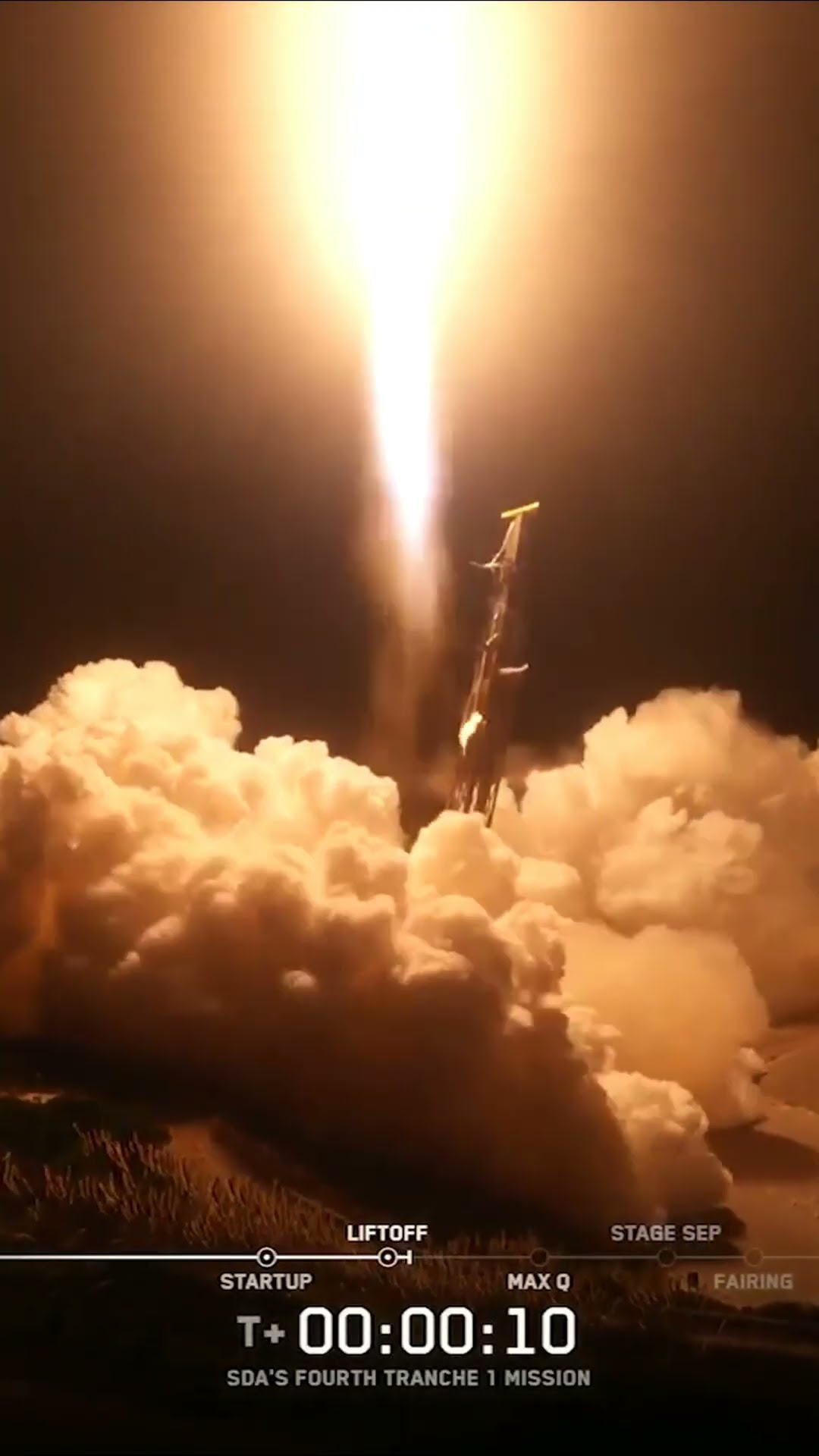 SpaceX launches US military satellites on Falcon 9 rocket