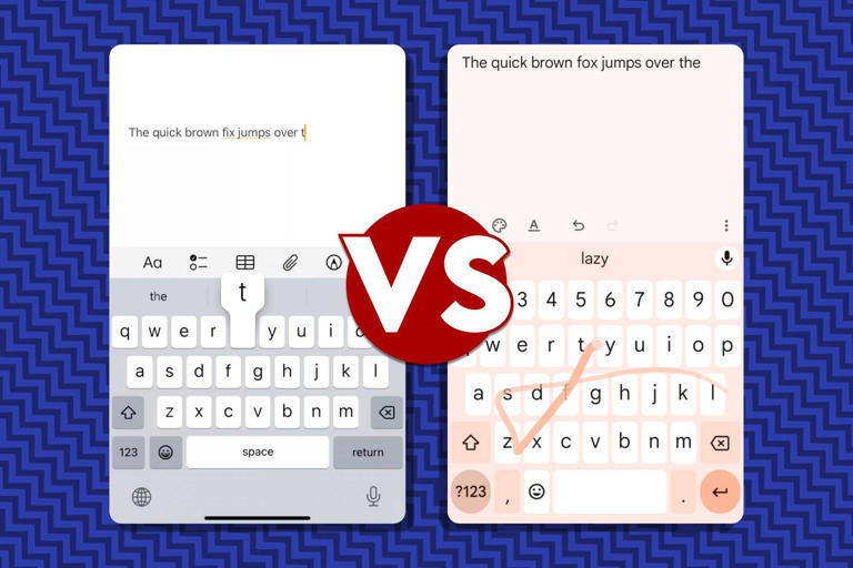 I tested swipe typing vs tapping, and I've been wrong about which is faster