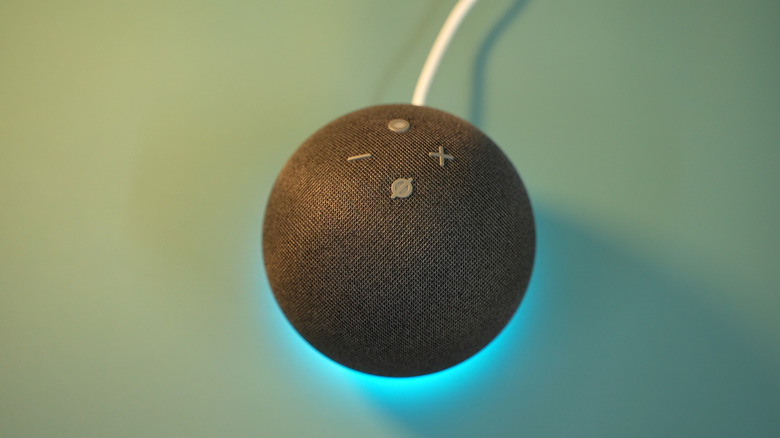 What is the AUX port on your Alexa Echo speakers for?