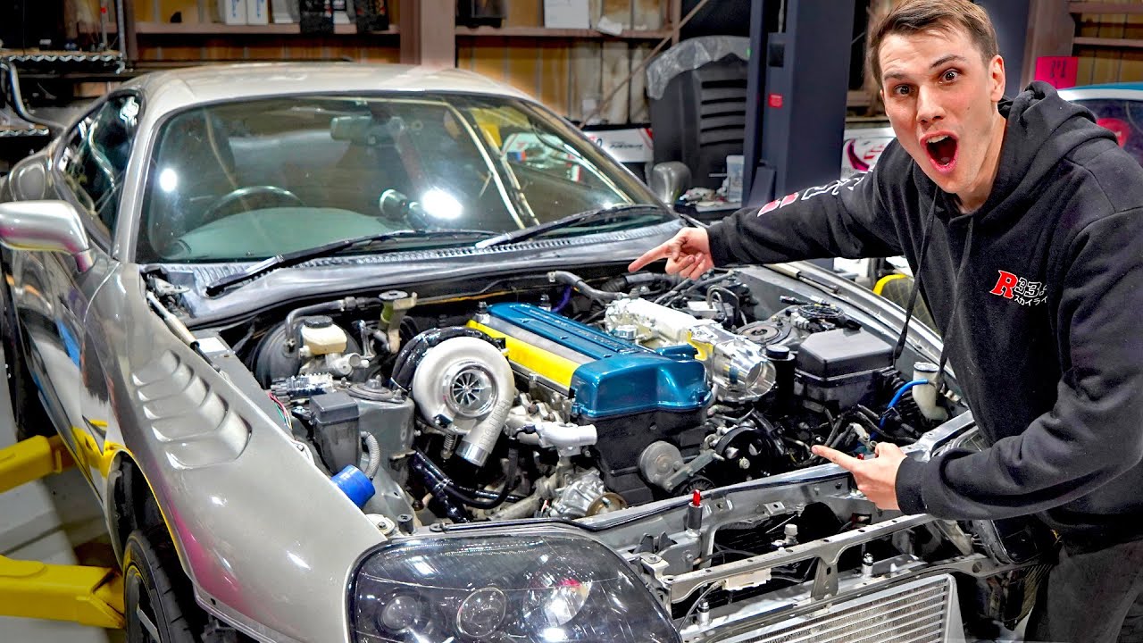 The MK4 Supra build is getting insane – huge progress!