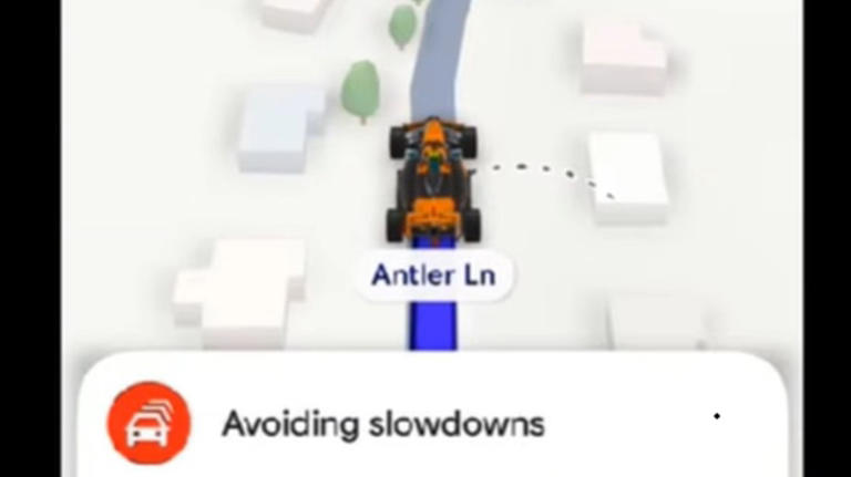 Google Maps will now display your vehicle as a McLaren Formula 1 race car