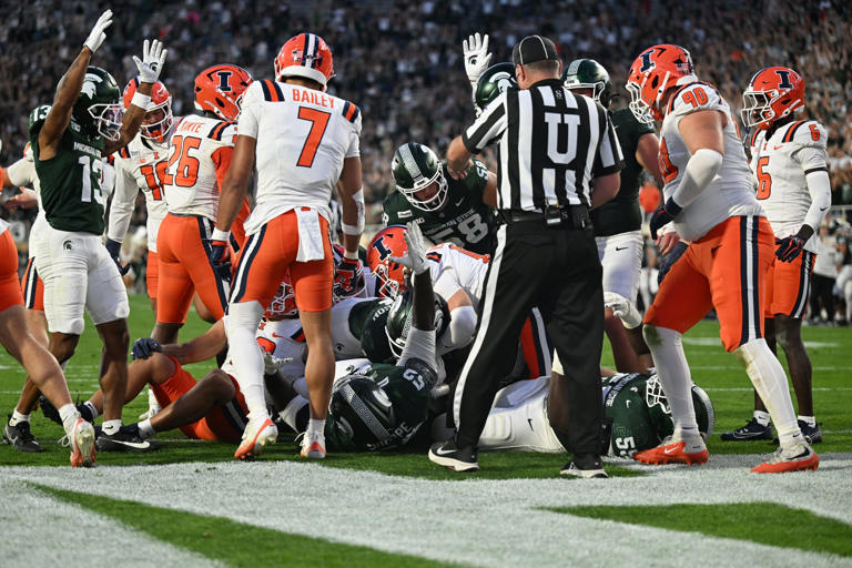 Michigan State drops OT thriller to Illinois recap