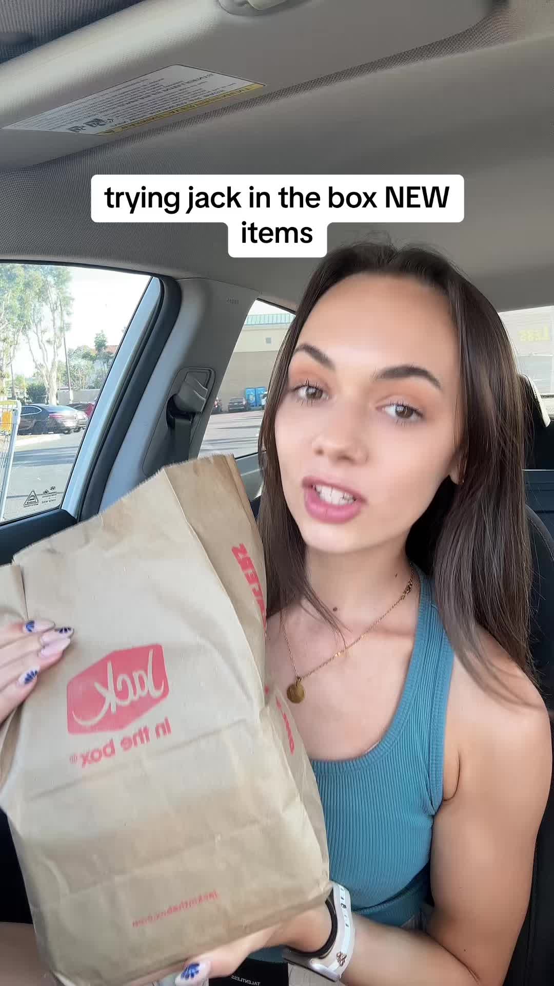 Trying Jack in the Box new menu items