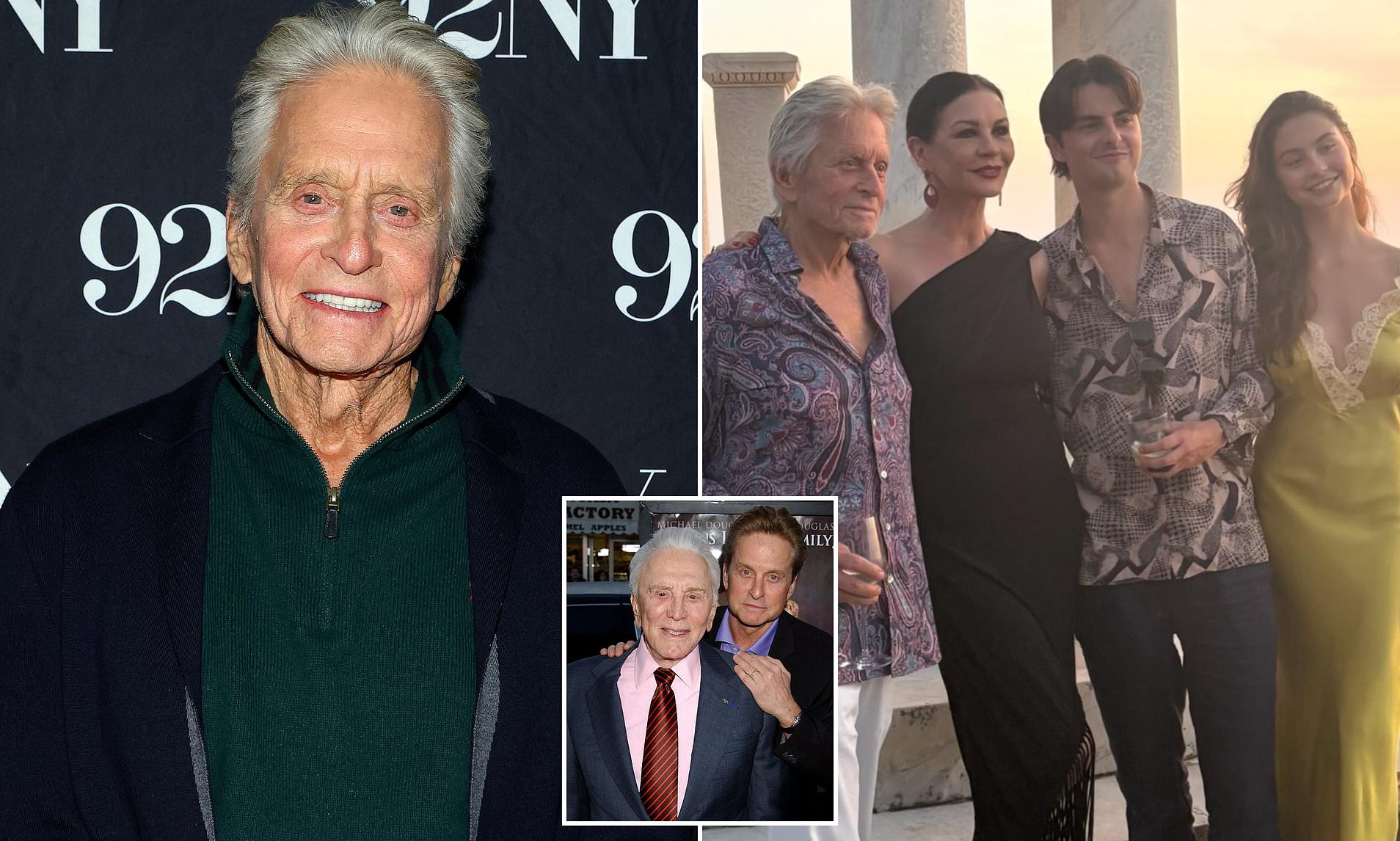 Michael Douglas slams 'nepo baby' label after Catherine Zeta-Jones ...