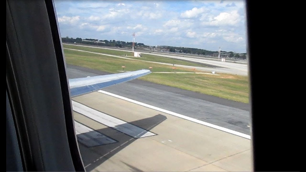 Delta MD-88 lands smoothly in Atlanta