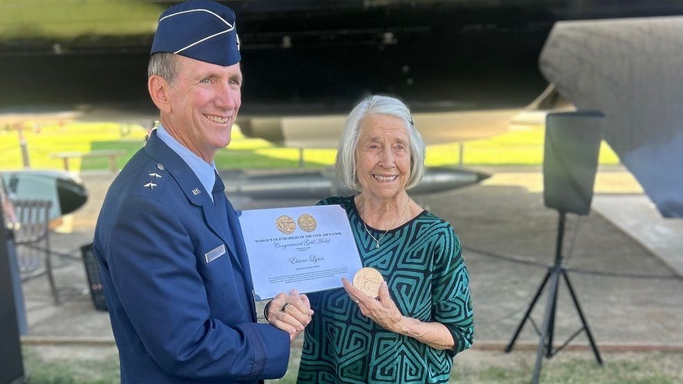 96-year-old WWII Civil Air Patrol veteran honored at Castle Air Museum