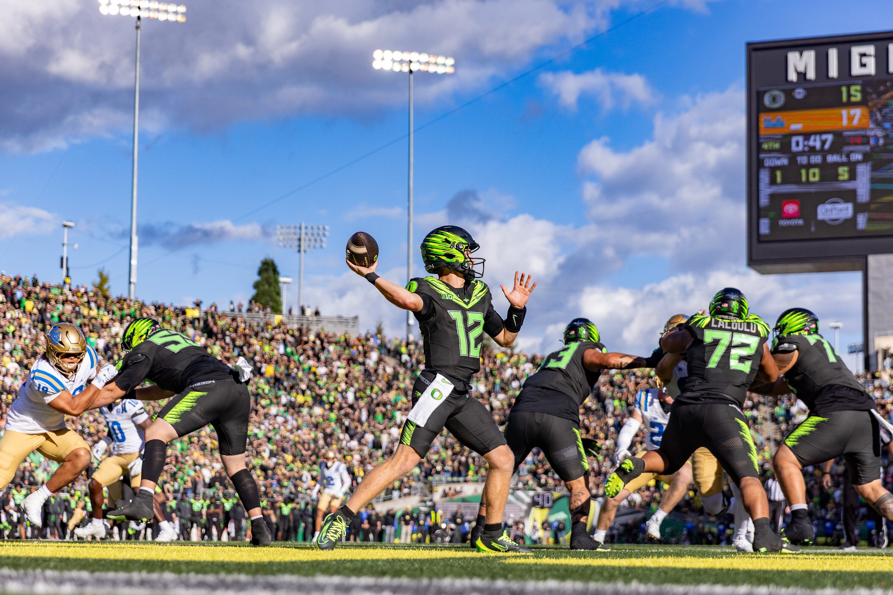 Everything UCLA coach Bob Chesney said following the Bruins' win at Oregon