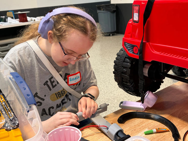 It's magical: Students build mobility cars for kids with disabilities