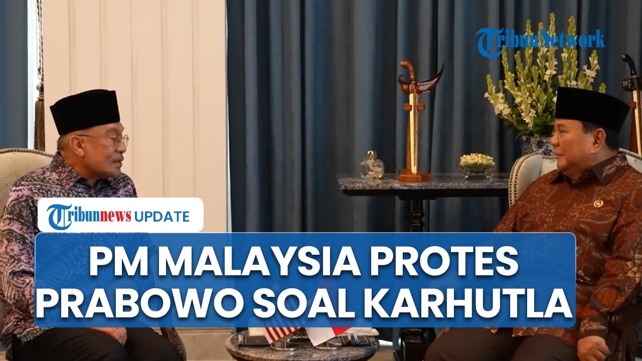 PM Anwar Ibrahim telepon Prabowo protes Malaysia dikepung asap karhutla ...