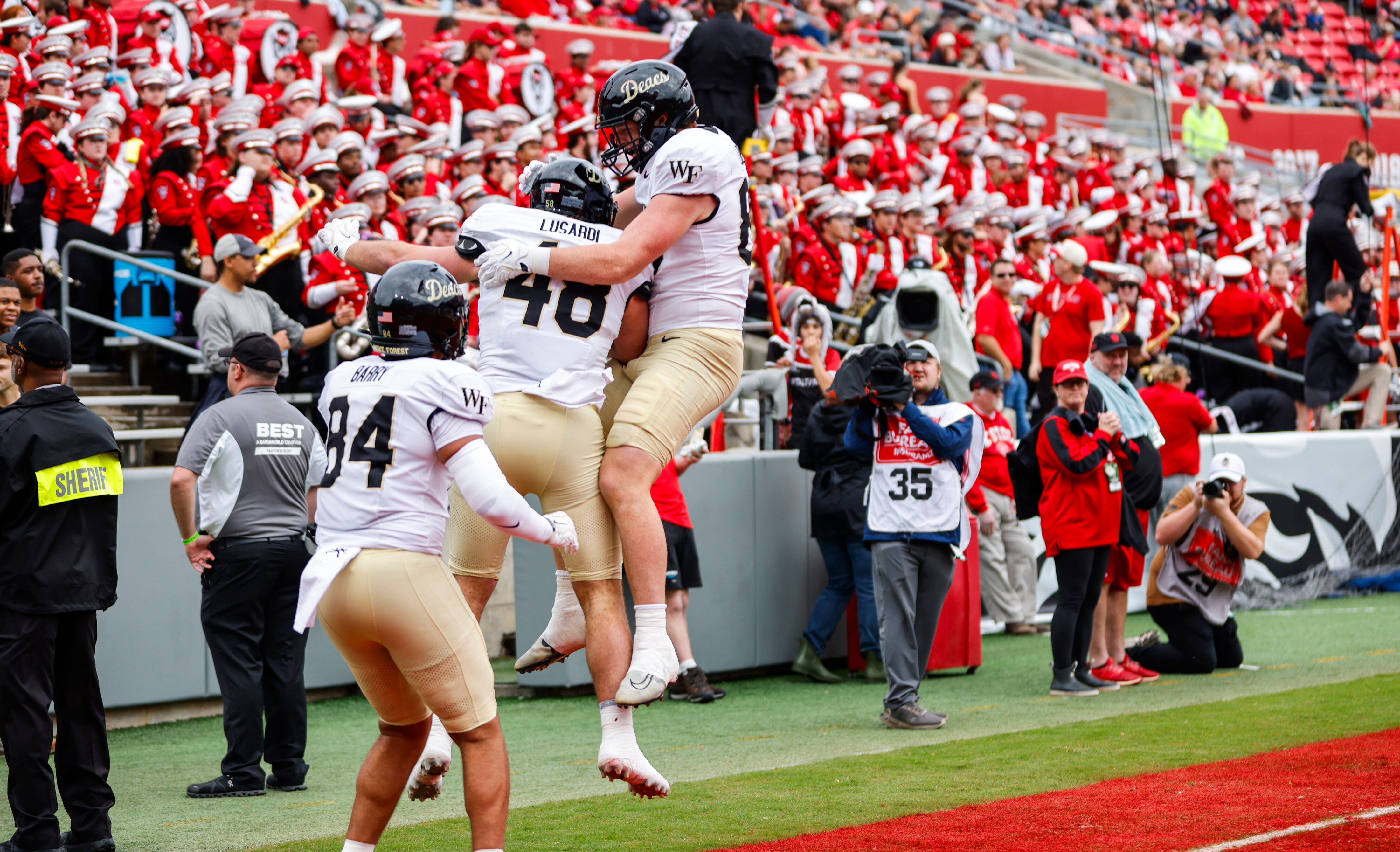 Deacons surge, dominate Wolfpack in second half