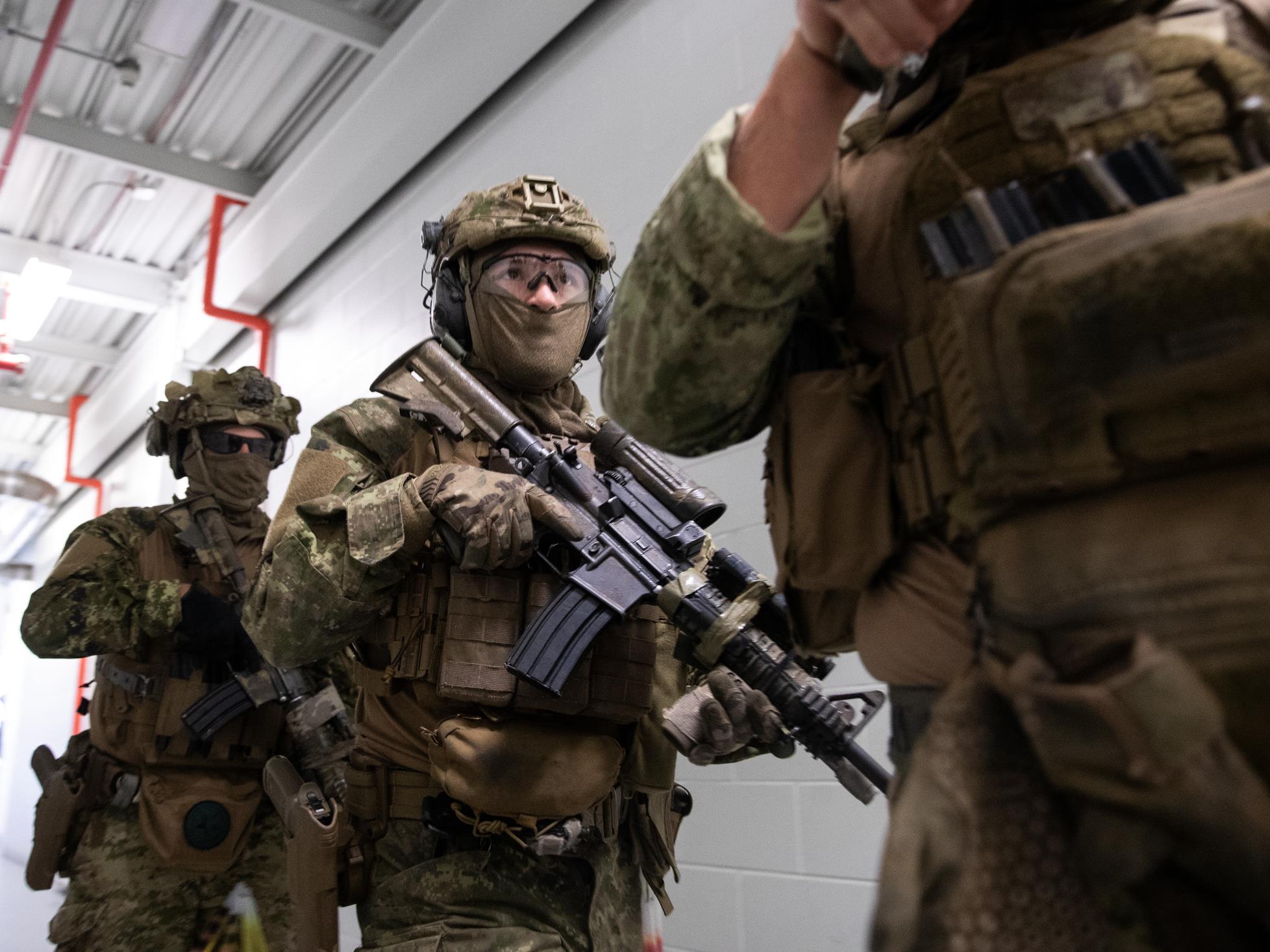 Trois-Rivières devient le terrain d’exercice de militaires