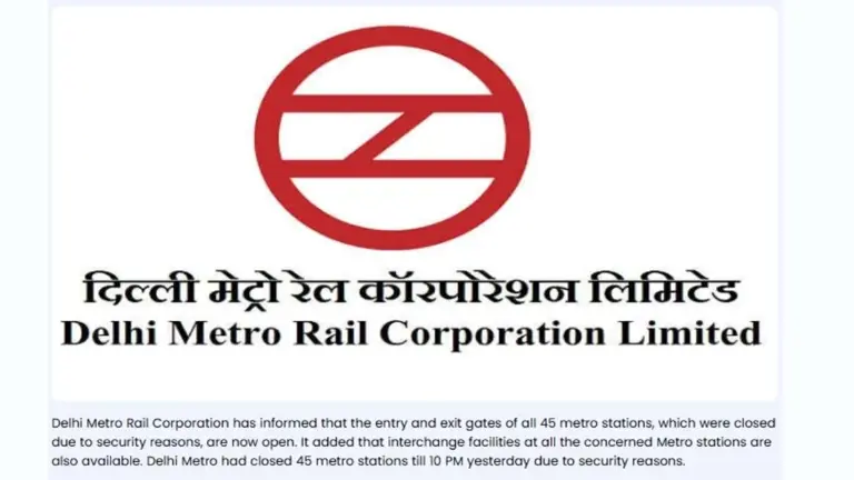 Delhi Metro Today, Sunday 11 October: Are Stations Open Or Closed ...