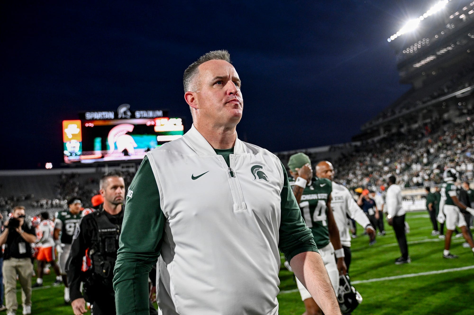 Trading places: Pat Fitzgerald, Aidan Chiles the headliners in Michigan ...